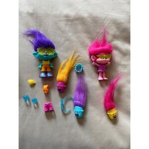 Trolls Dolls Accessories Lot Toy s59